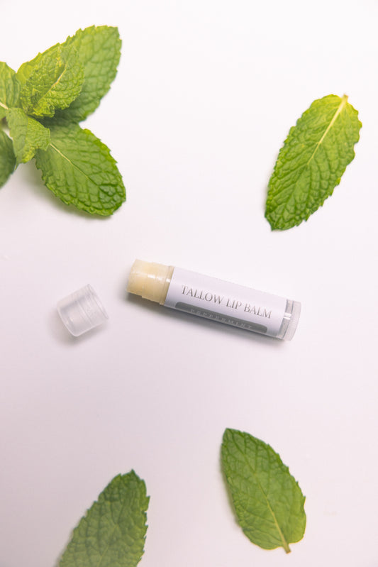 Peppermint Tallow Lip Balm