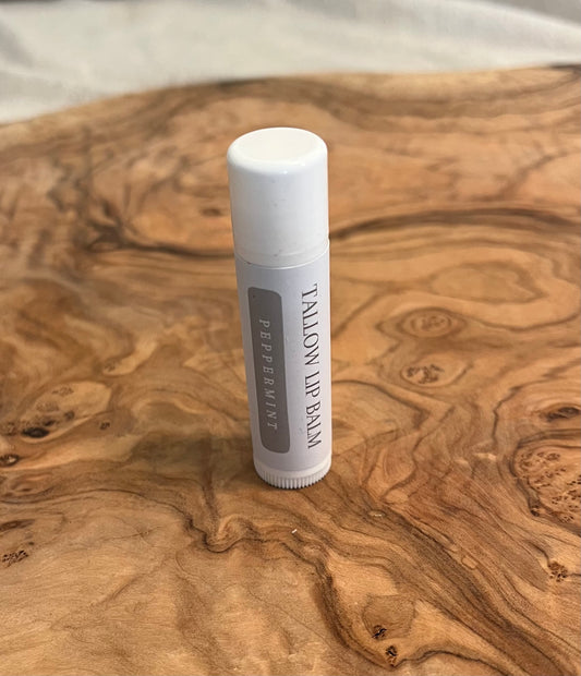 Peppermint Tallow Lip Balm